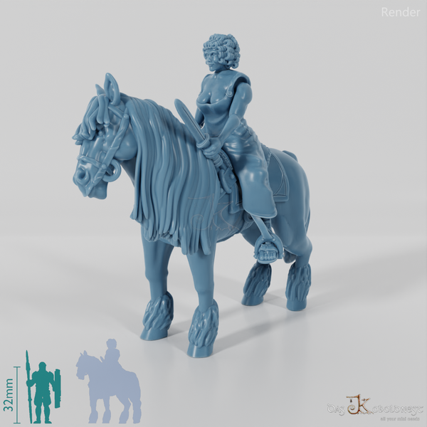 Stadtmensch - Reiterin 02