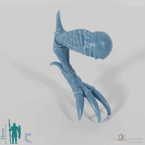 Goblin Trollhound Leg Right 1