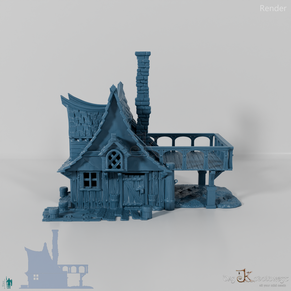 Medieval Town - River Master's Hut