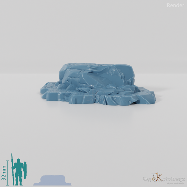 Verwitterte Dschungelruinen