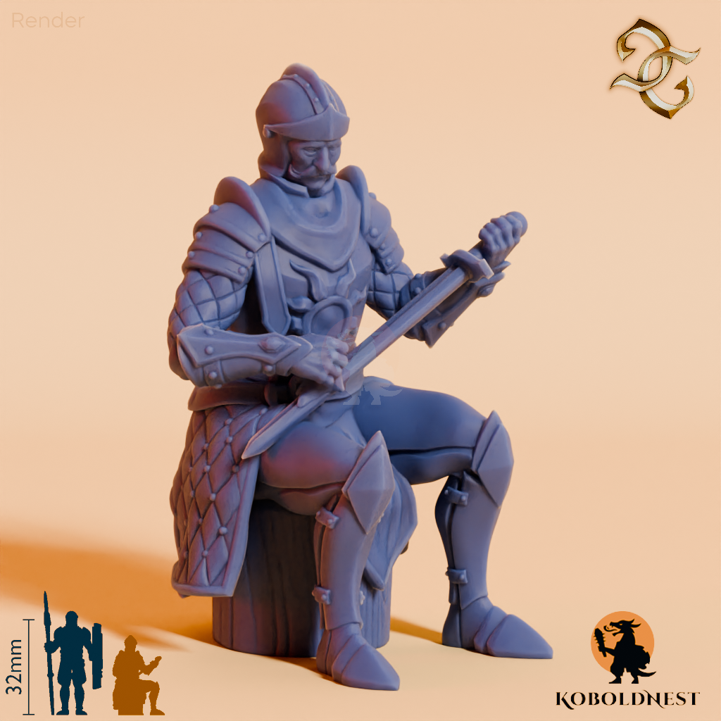 Roland, Rastender Wachmann