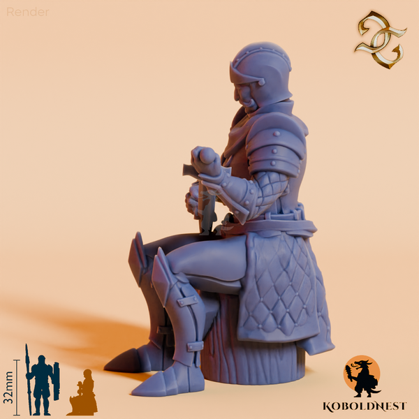 Roland, Rastender Wachmann