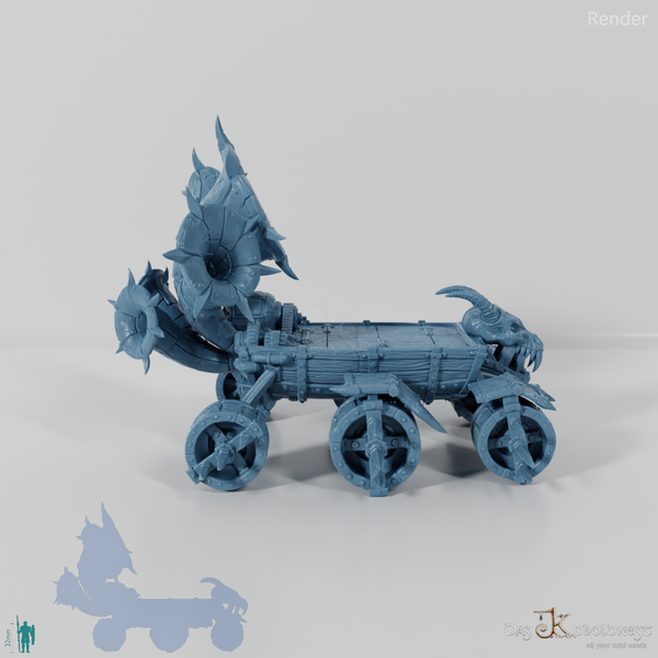 Moving wasteland stage