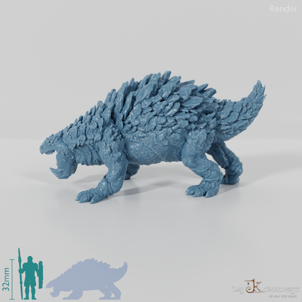 Wingless desert dragon B