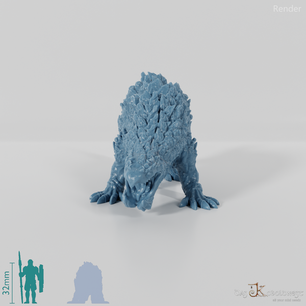 Wingless desert dragon B