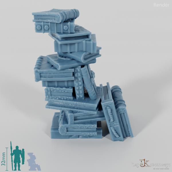 Book - High stack of books 06