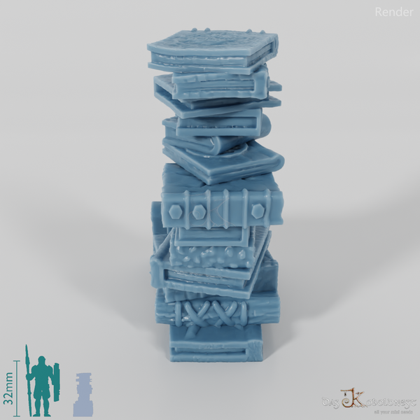 Book - High stack of books 06