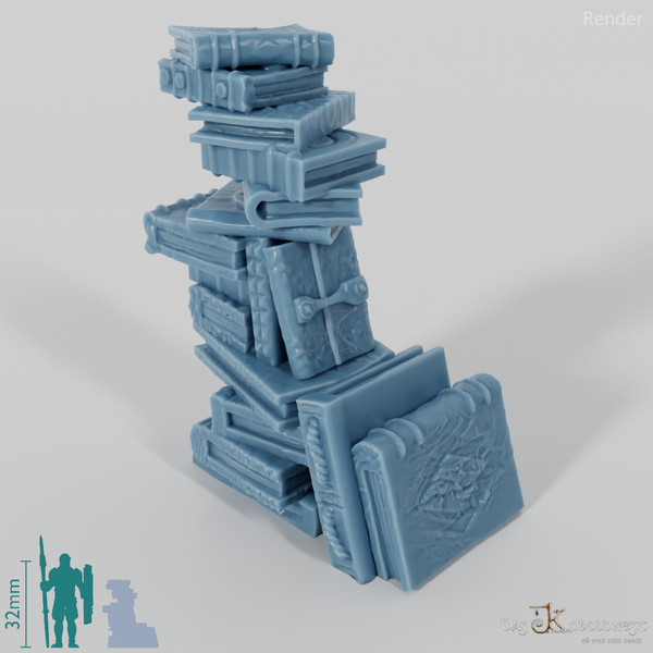 Book - High stack of books 06