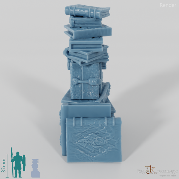 Book - High stack of books 06