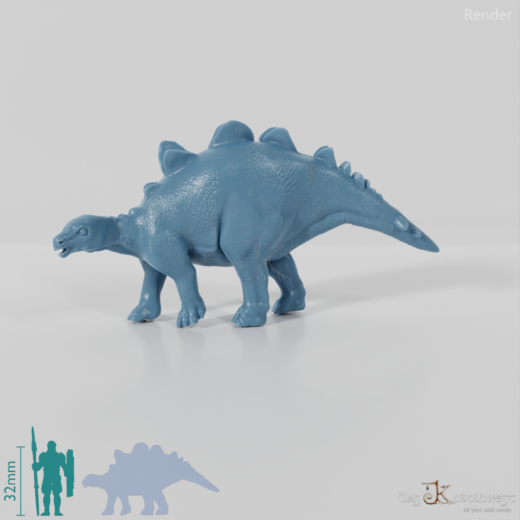 Stegosaurus stenops 06 (Jungtier) - JJP