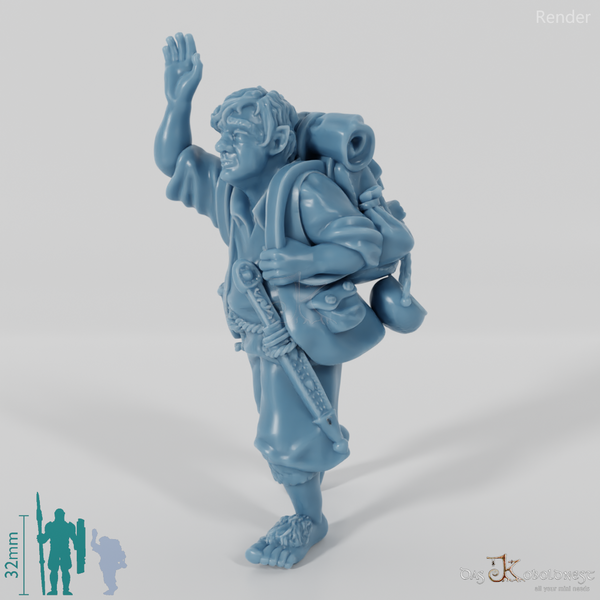 Samuel, halfling protector