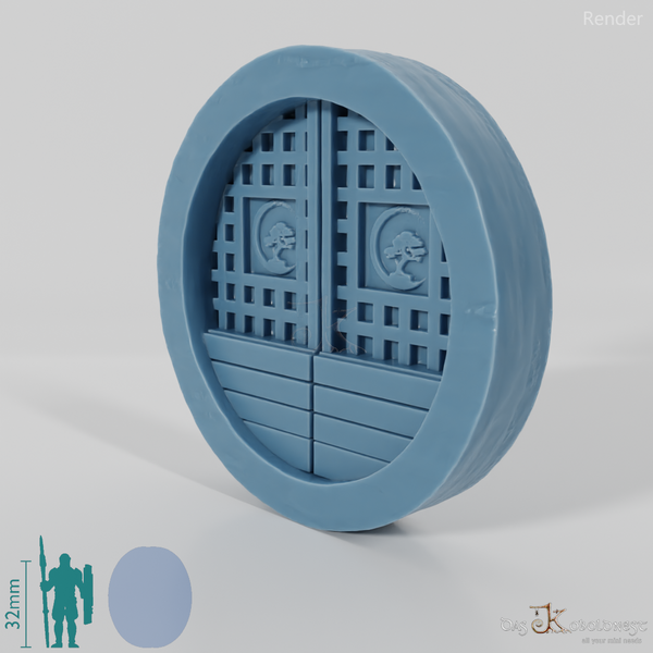 Halfling Cave Door - Samurai 01