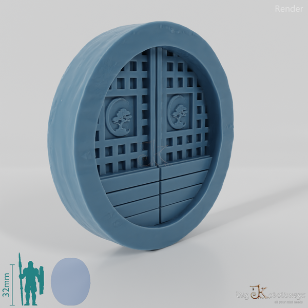 Halfling Cave Door - Samurai 01