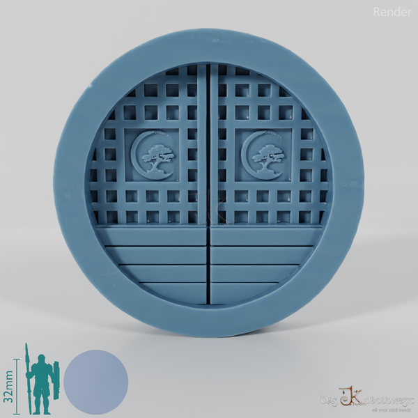 Halfling Cave Door - Samurai 01