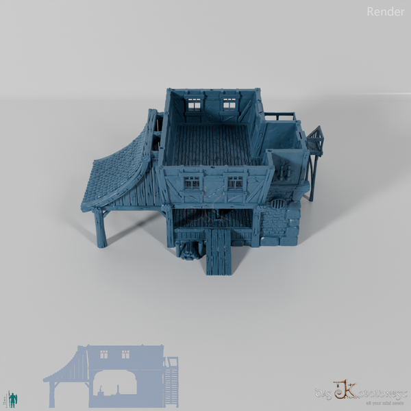 City of Firwood - Sägewerk Hauptgebäude