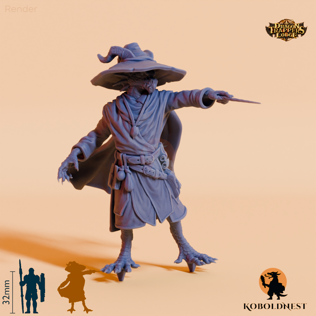 Scrymir, Drachenvolk-Magier