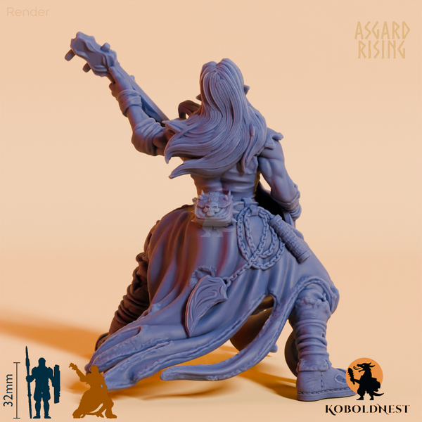 Schattenelf-Barde