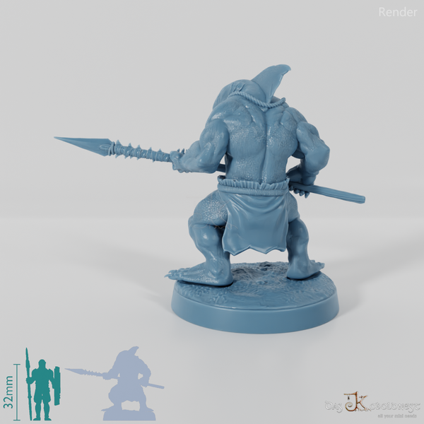 Shark Folk Spearmen 03