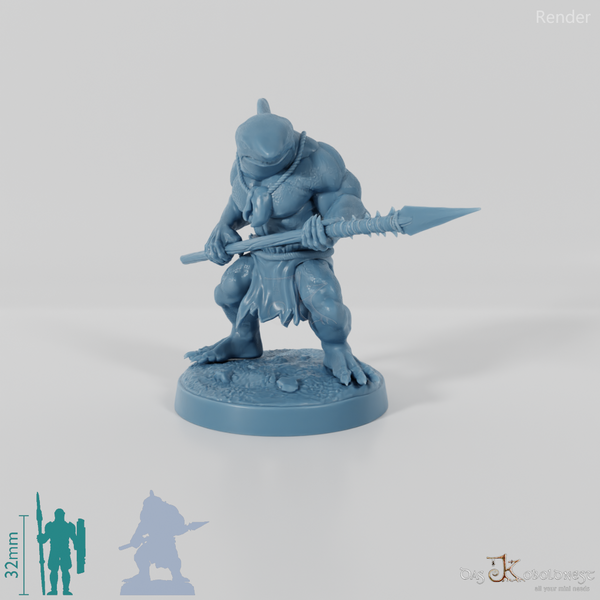 Shark Folk Spearmen 03