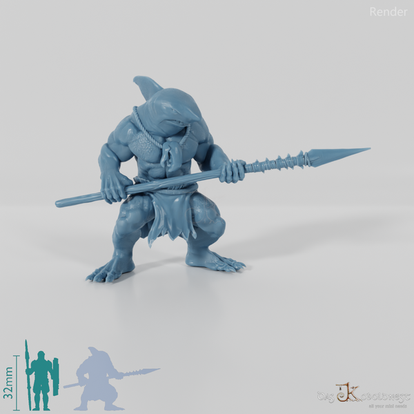 Shark Folk Spearmen 03