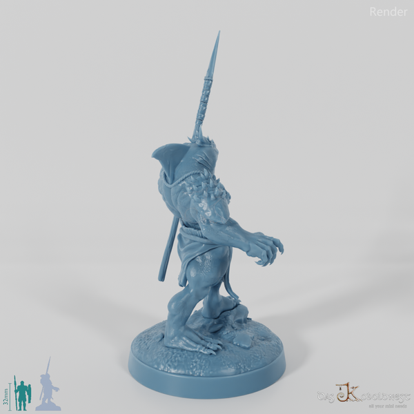 Sharkfolk Spearman - Commander