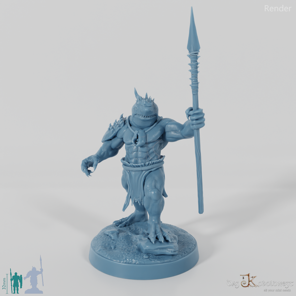 Sharkfolk Spearman - Commander
