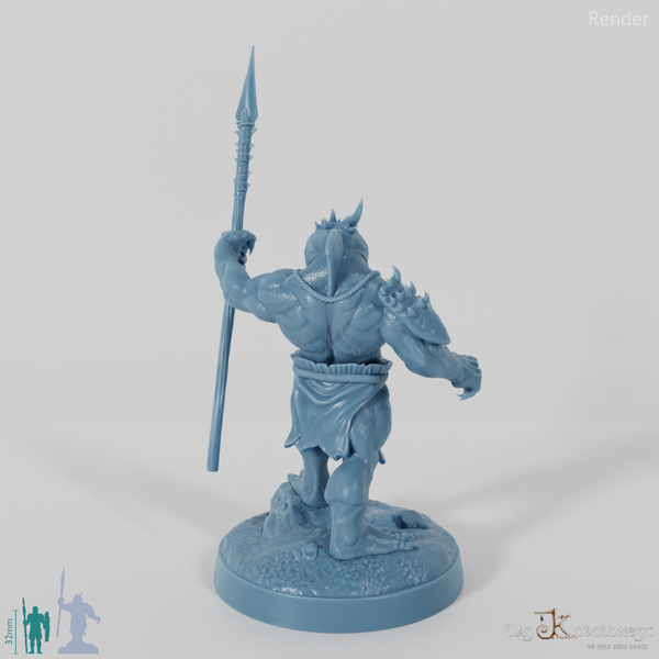 Sharkfolk Spearman - Commander