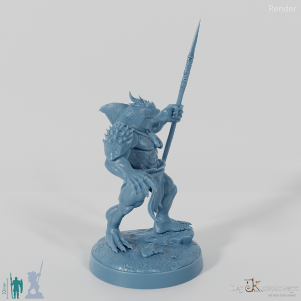 Sharkfolk Spearman - Commander