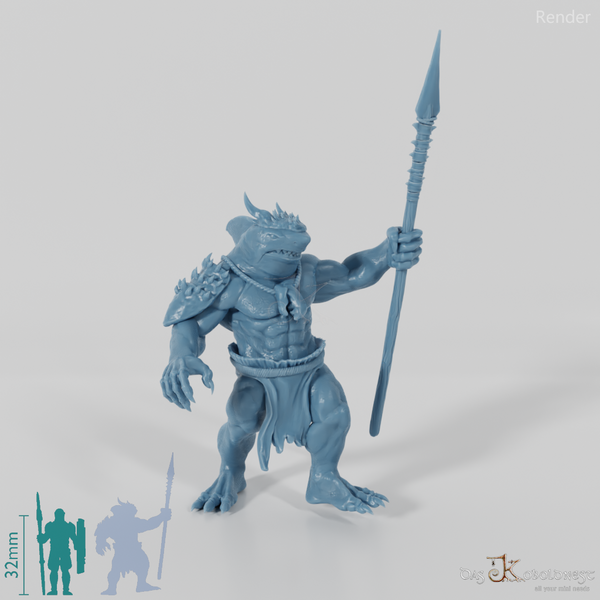 Sharkfolk Spearman - Commander