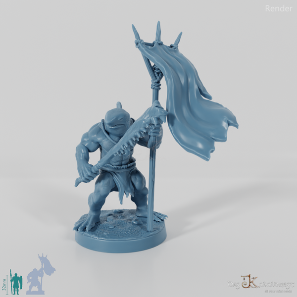 Haivolk-Barbar - Bannerträger