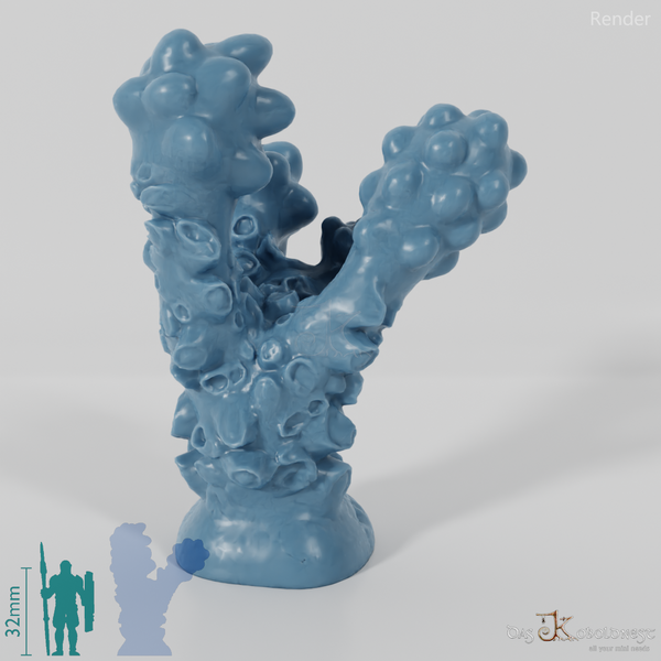 Branching club mushroom