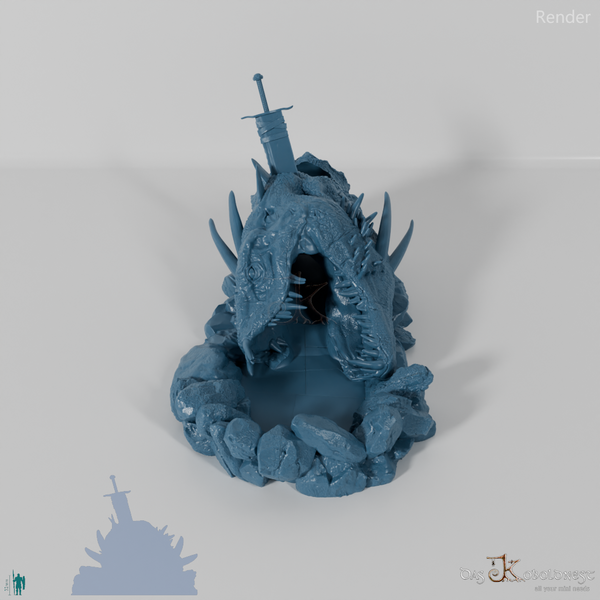 Würfelturm - Erlegter Drache