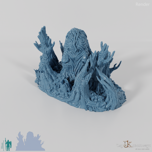 Swiatowid, sleeping hill giant