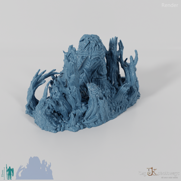 Swiatowid, sleeping hill giant