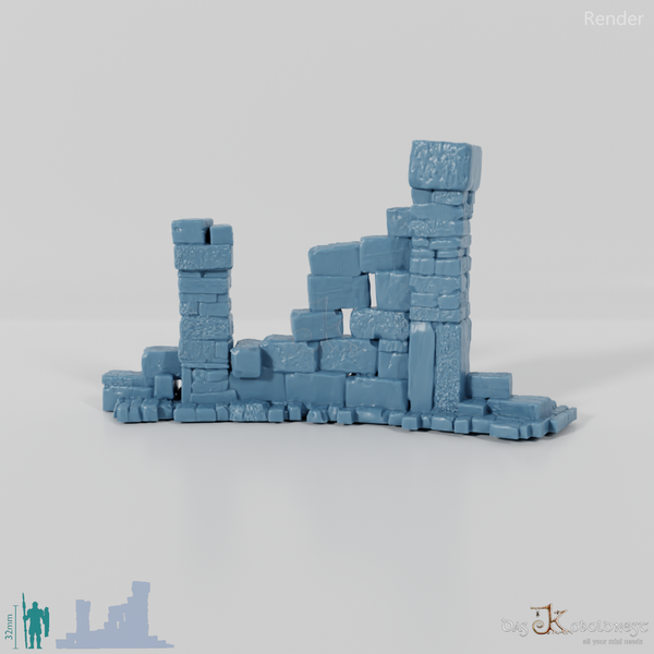 Verfallenes Ruinensegment G