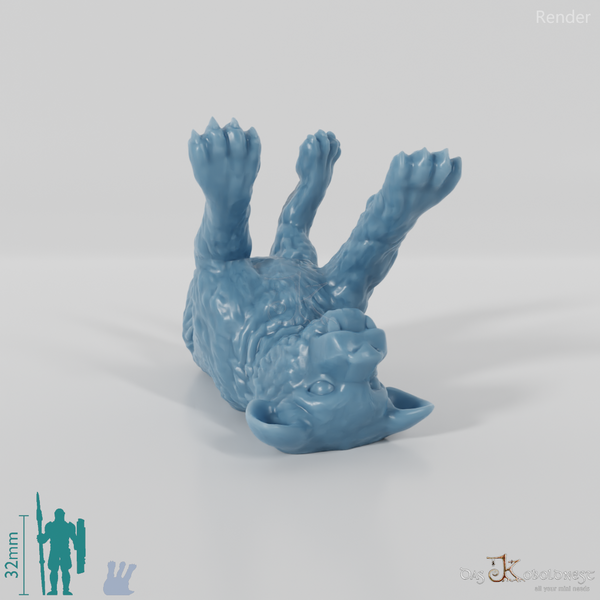 Smilodon 08 (Jungtier) - StoneAxe Miniatures