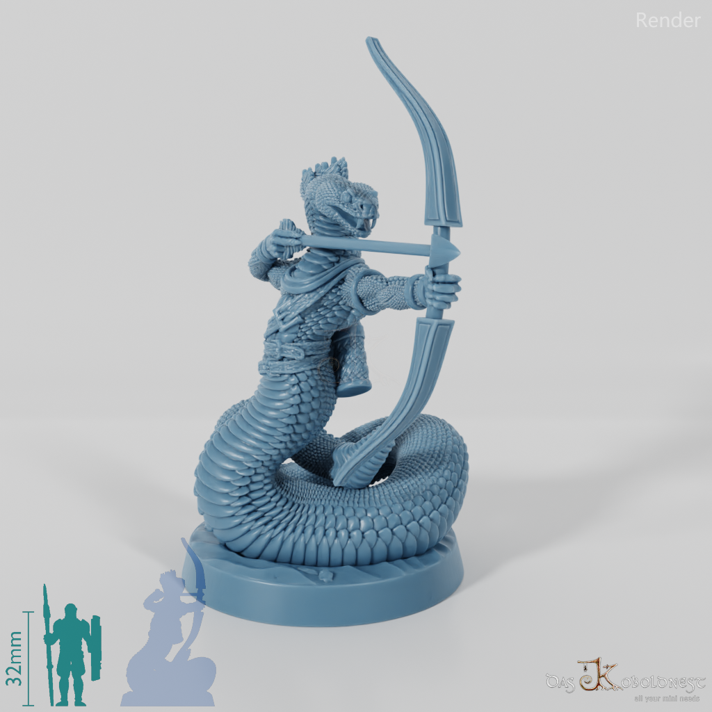 Snakefolk Archer - Rattlesnake