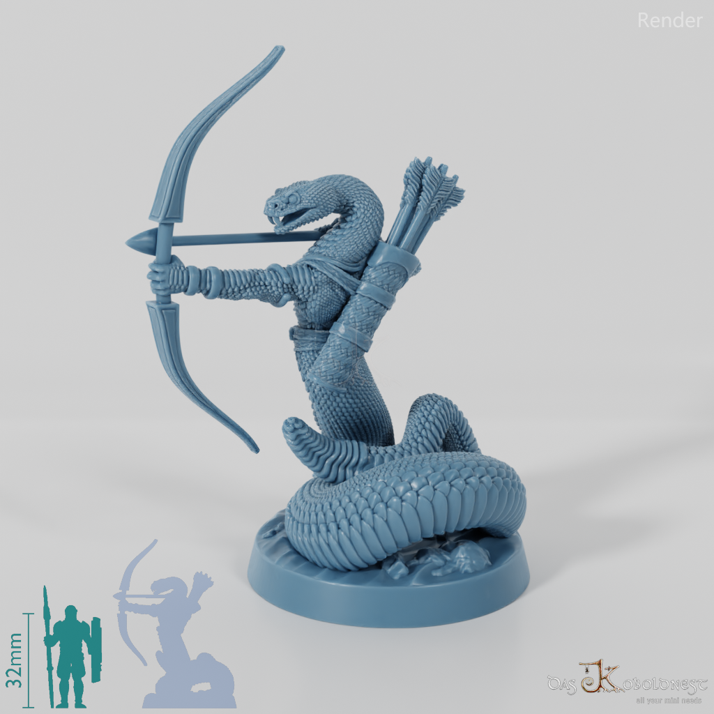 Snakefolk Archer - Rattlesnake