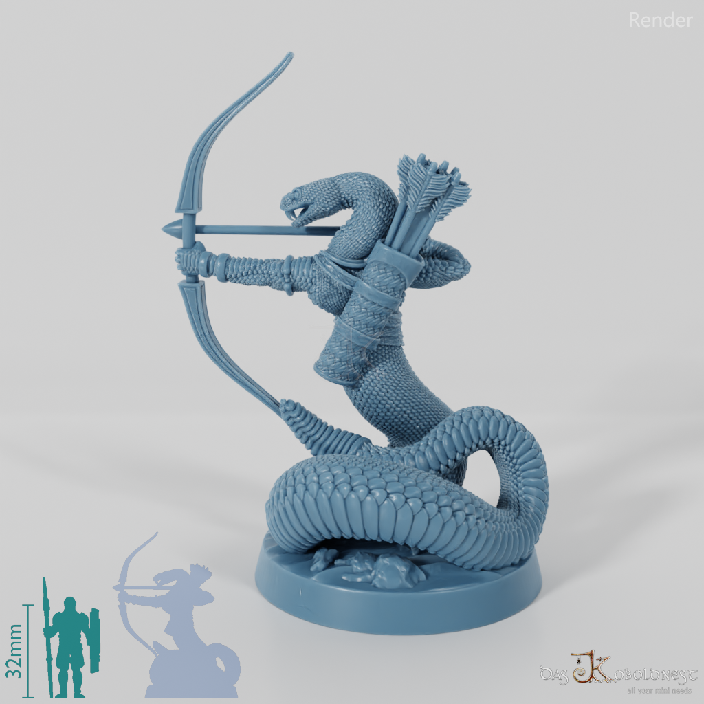 Snakefolk Archer - Rattlesnake