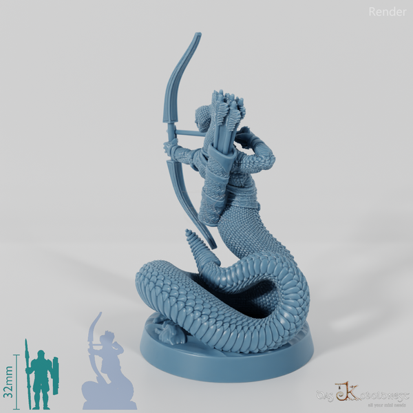 Snakefolk Archer - Rattlesnake