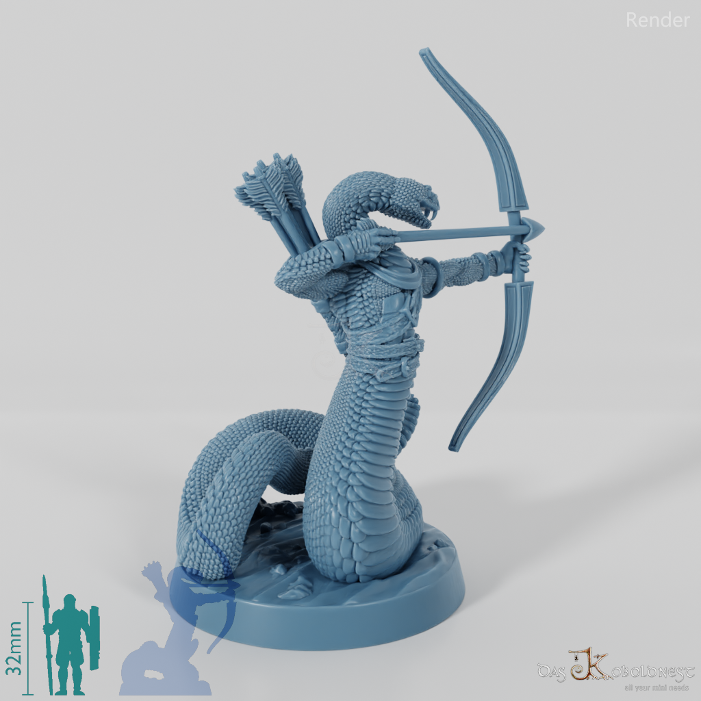 Snakefolk Archer - Rattlesnake