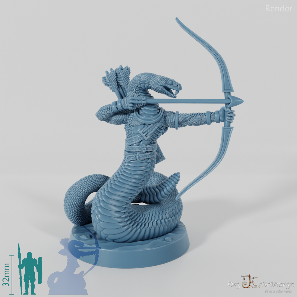 Snakefolk Archer - Rattlesnake