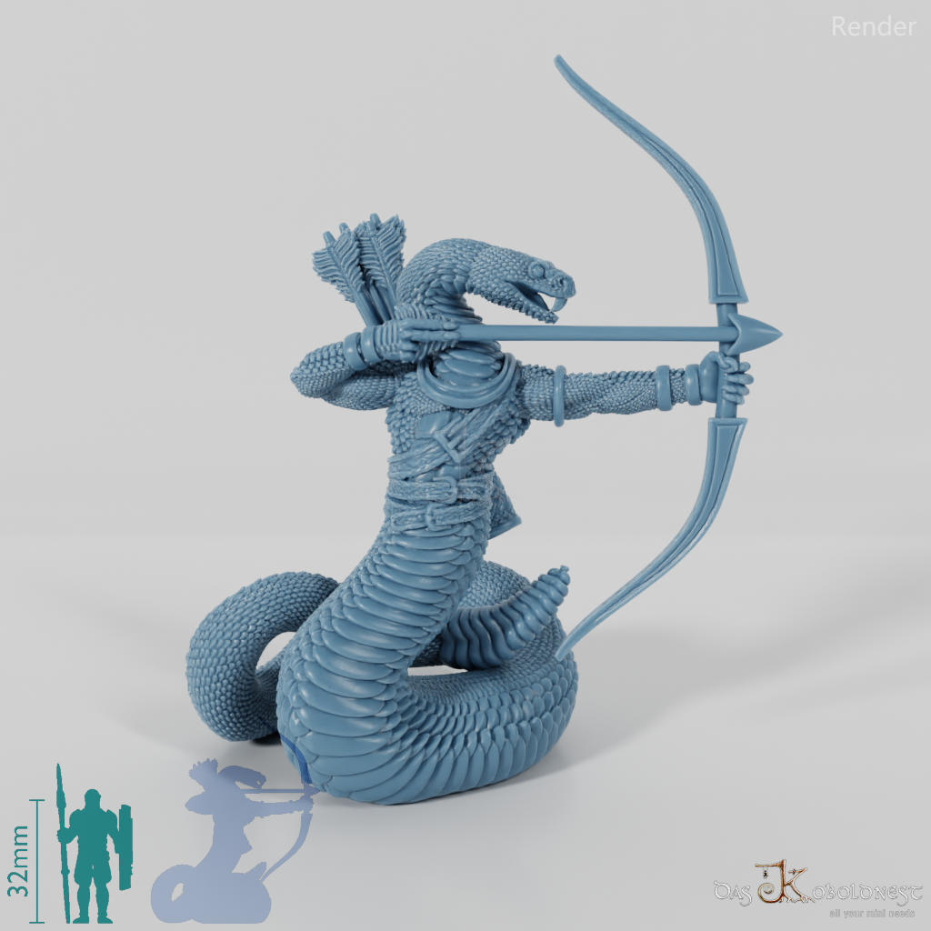 Snakefolk Archer - Rattlesnake