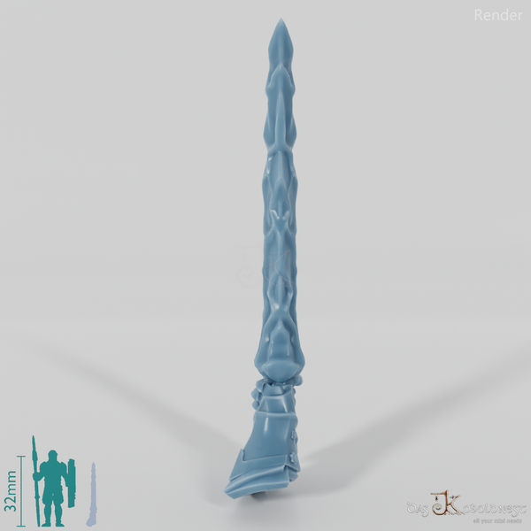 Valiant Battle Mage - Spell - Lightning Sword