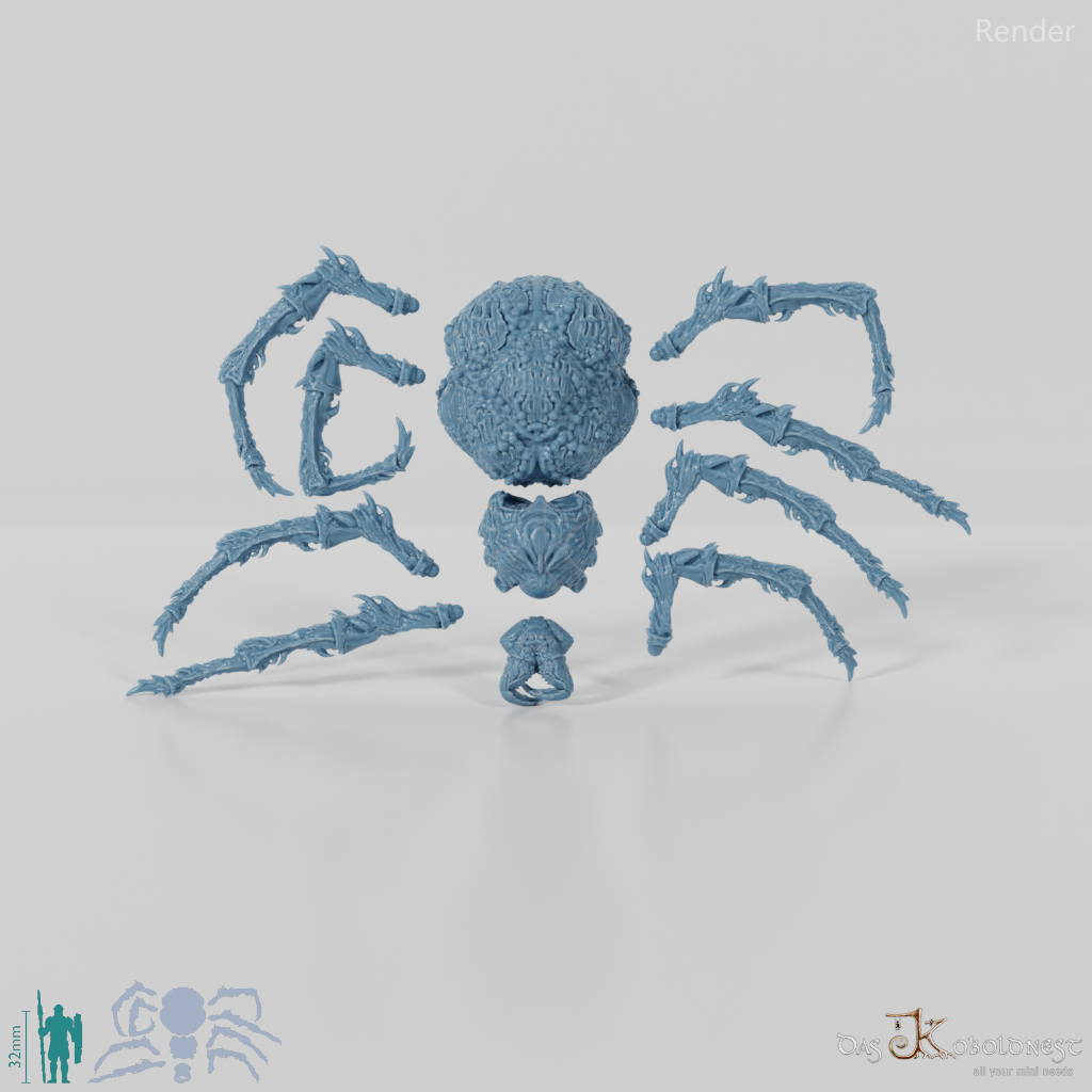 Spinne - Riesige Waldspinnen (Modular) - Komplettset