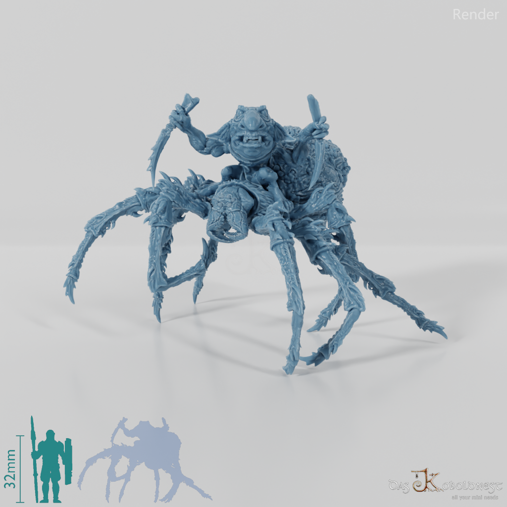 Forest Goblin Spider Rider 01