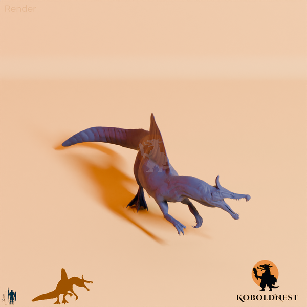 Spinosaurus mirabilis 01 - JJP