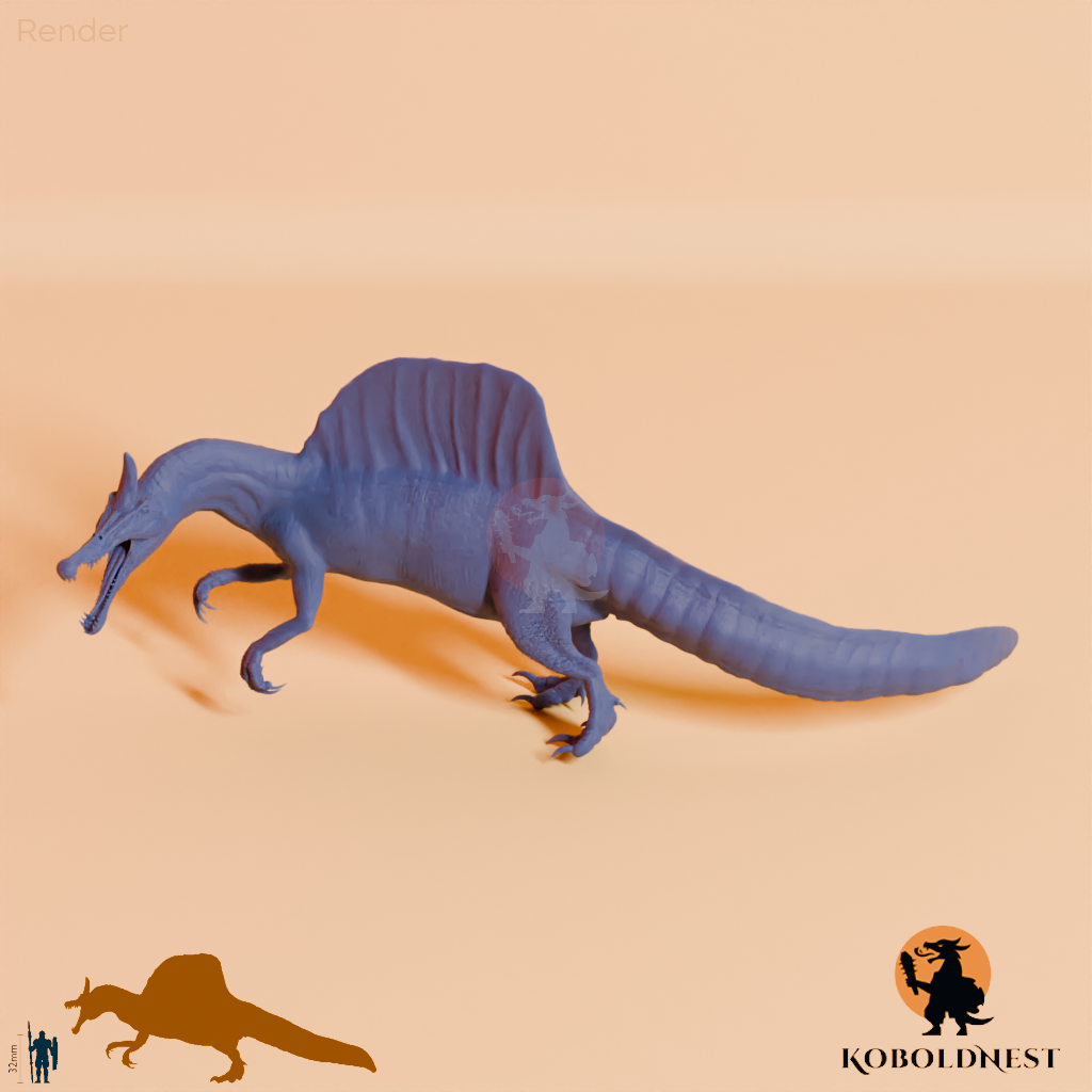 Spinosaurus mirabilis 01 - JJP