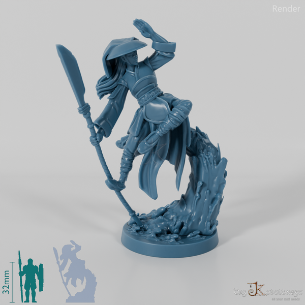 Human Battle Monk 02 (Female)