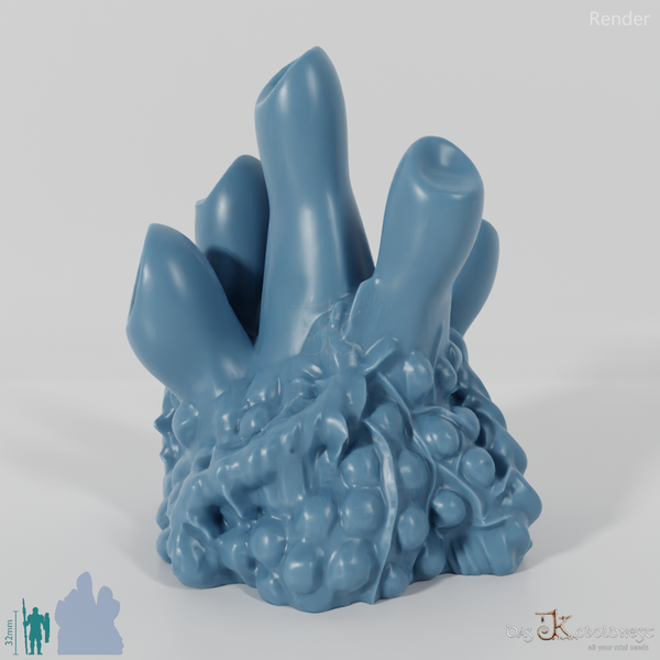 Large tubular mushroom